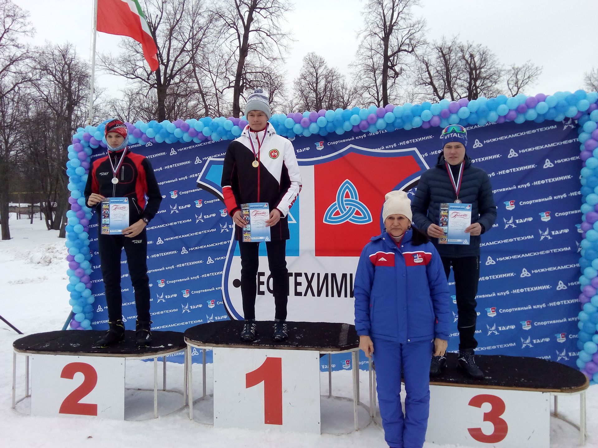 Лыжники агрызской ДЮСШ успешно преодолели дистанции в Нижнекамске