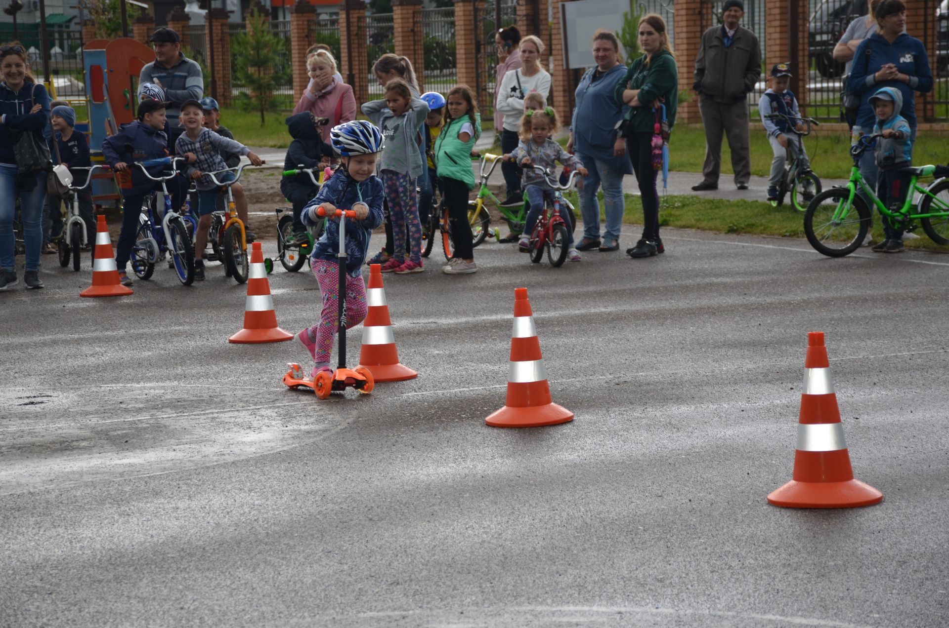 В День Молодежи агрызцы определили лучших велогонщиков