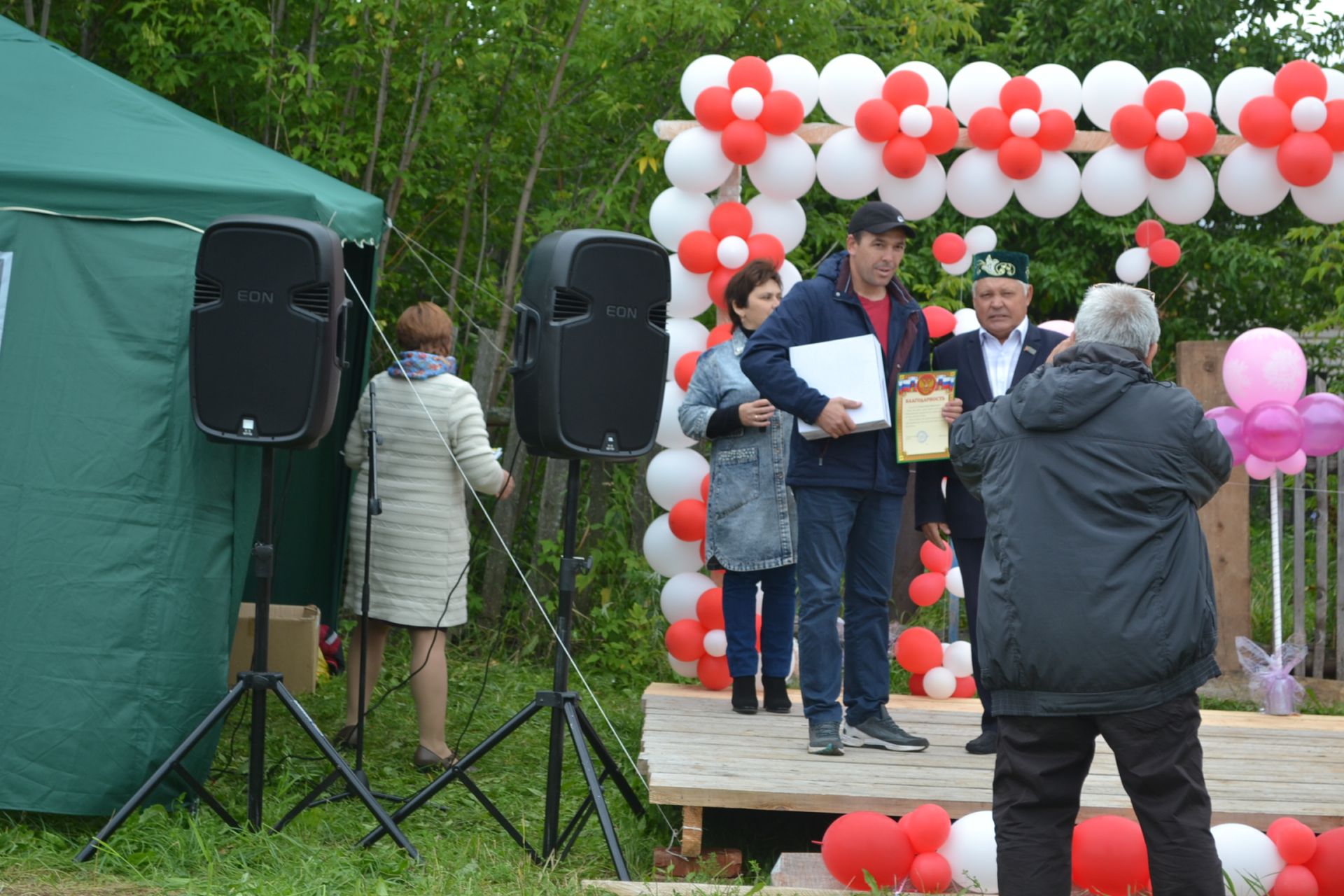 Новое Аккузино радушно встретило гостей