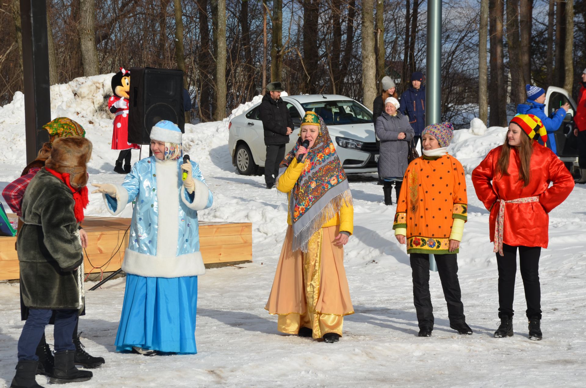 Әгерҗедә Май чабу бәйрәмендә олысы-кечесе күңел ачты