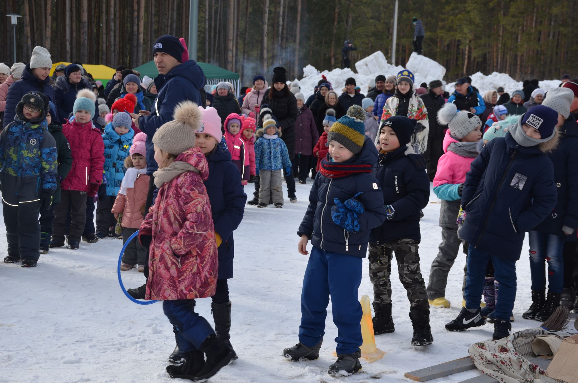 Әгерҗедә Май чабу бәйрәмендә олысы-кечесе күңел ачты