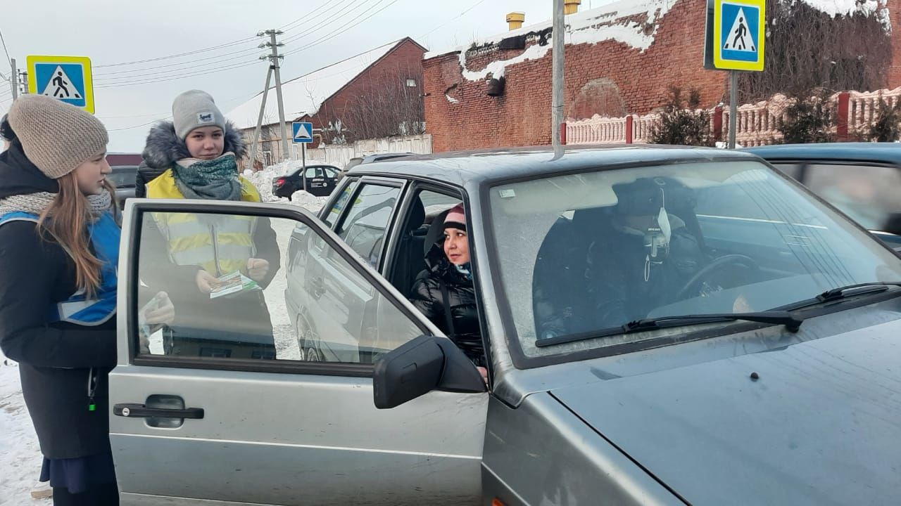 В Агрызе продолжаются рейды в рамках мероприятия "Ребенок-главный пассажир"