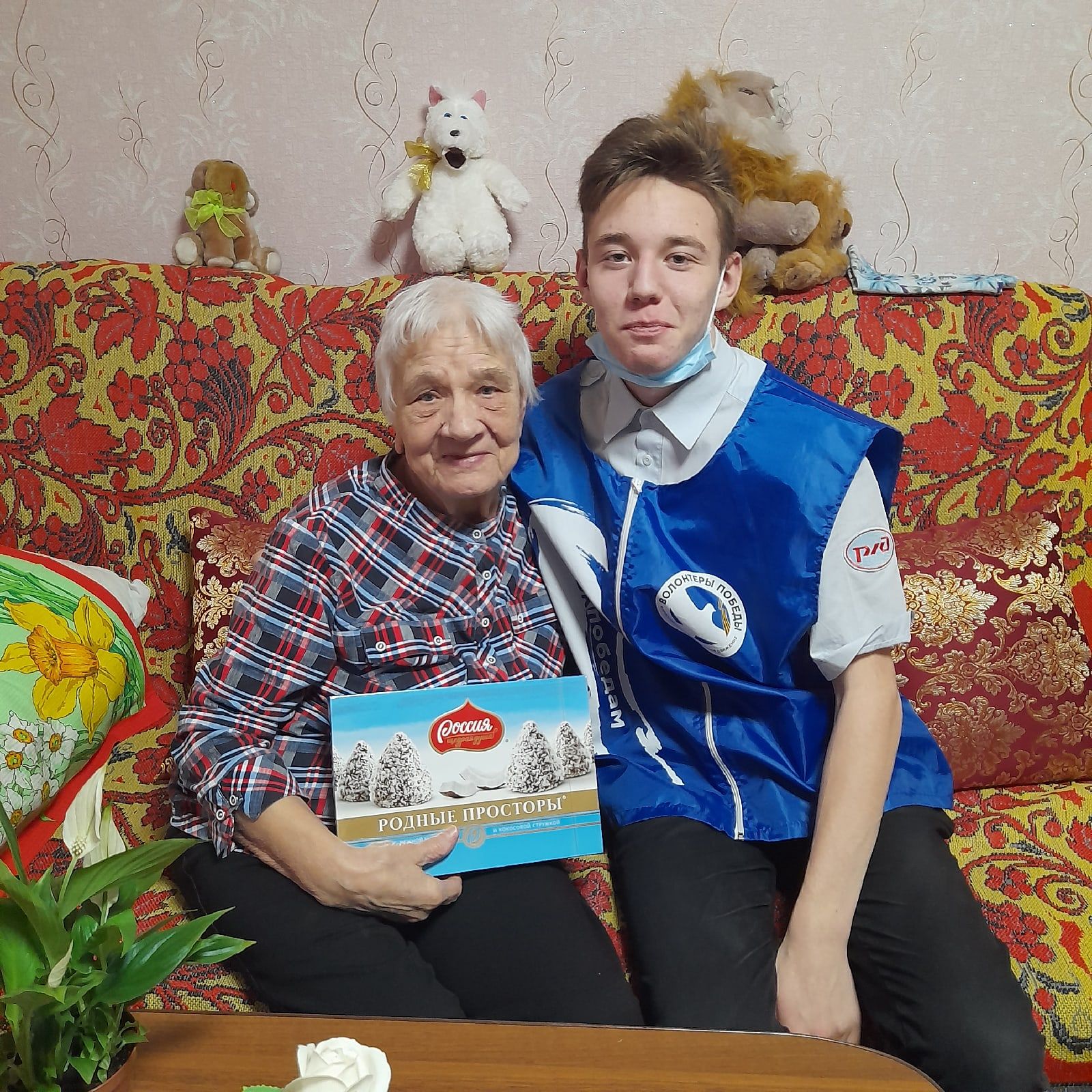 Активисты побывали в гостях у Валентины Титовой