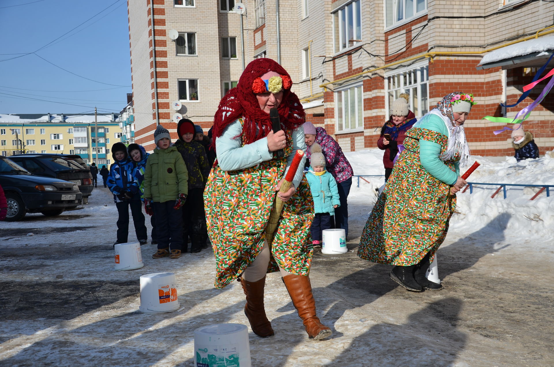 В ТОС "Альфа" широко отпраздновали Масленицу (ФОТО)