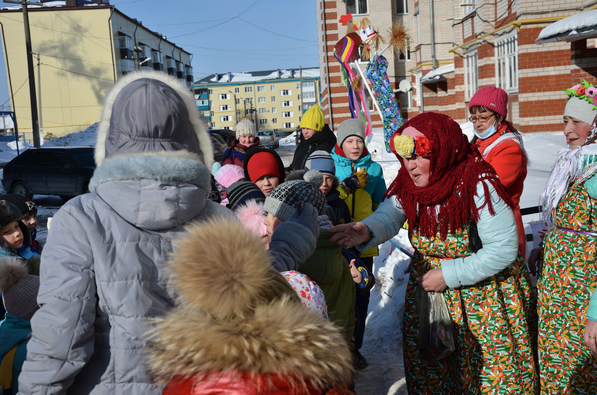 В ТОС "Альфа" широко отпраздновали Масленицу (ФОТО)