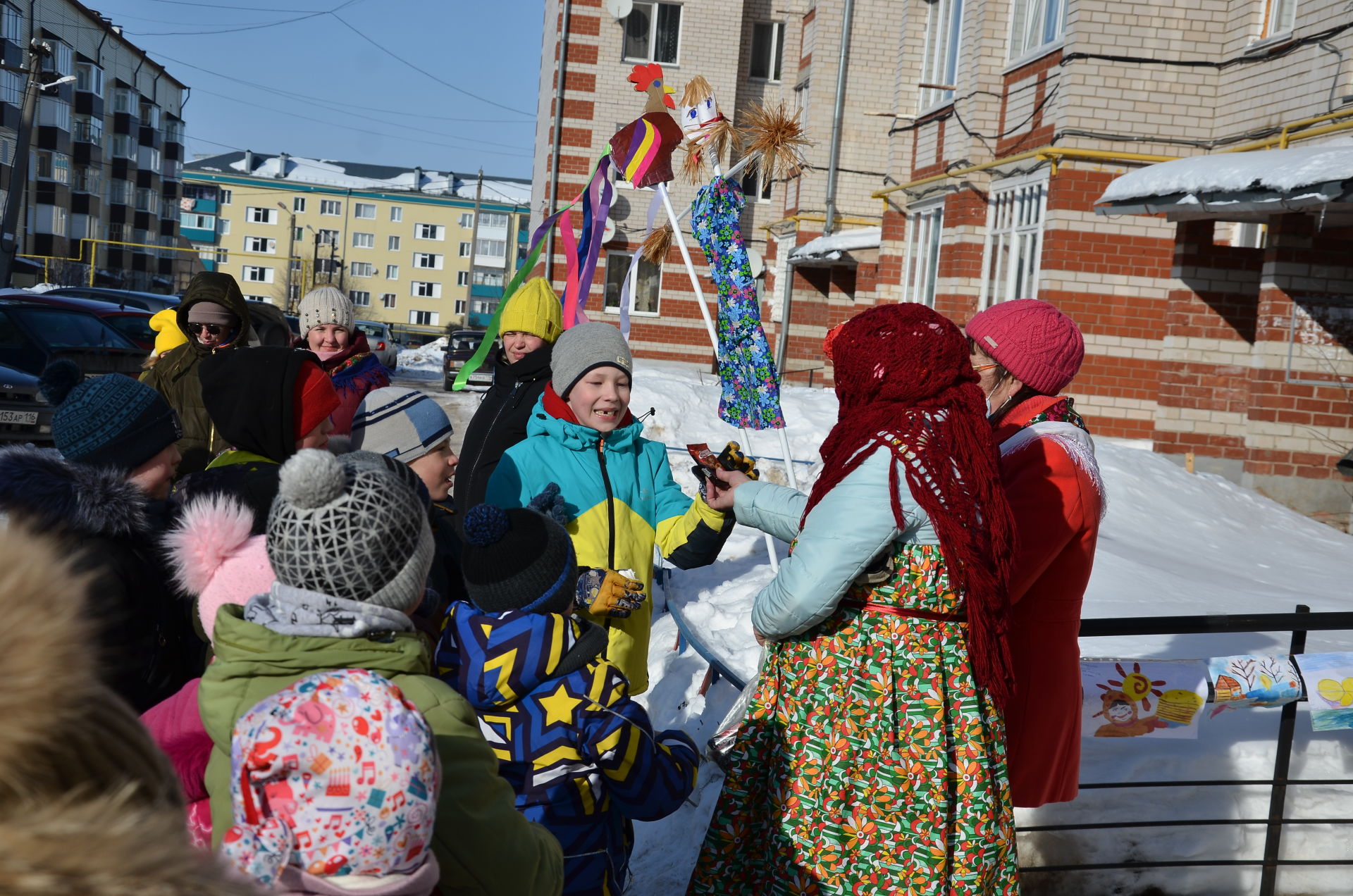 В ТОС "Альфа" широко отпраздновали Масленицу (ФОТО)