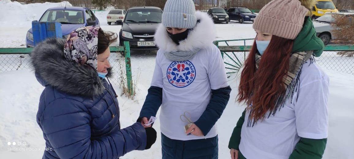 Школьники обратились с предупреждением к сельчанам