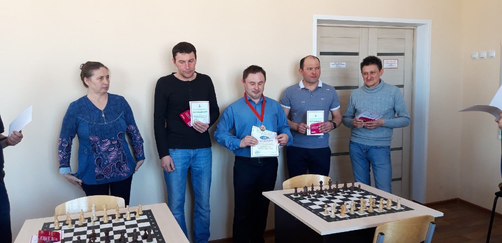 В Агрызе прошел шахматный турнир среди членов профсоюзной организации работников образования