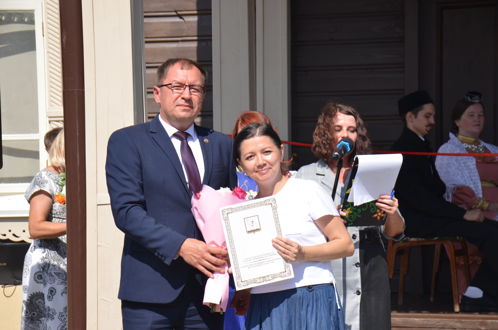Жители района получили заслуженные награды из рук Премьер-министра РТ Алексея Песошина