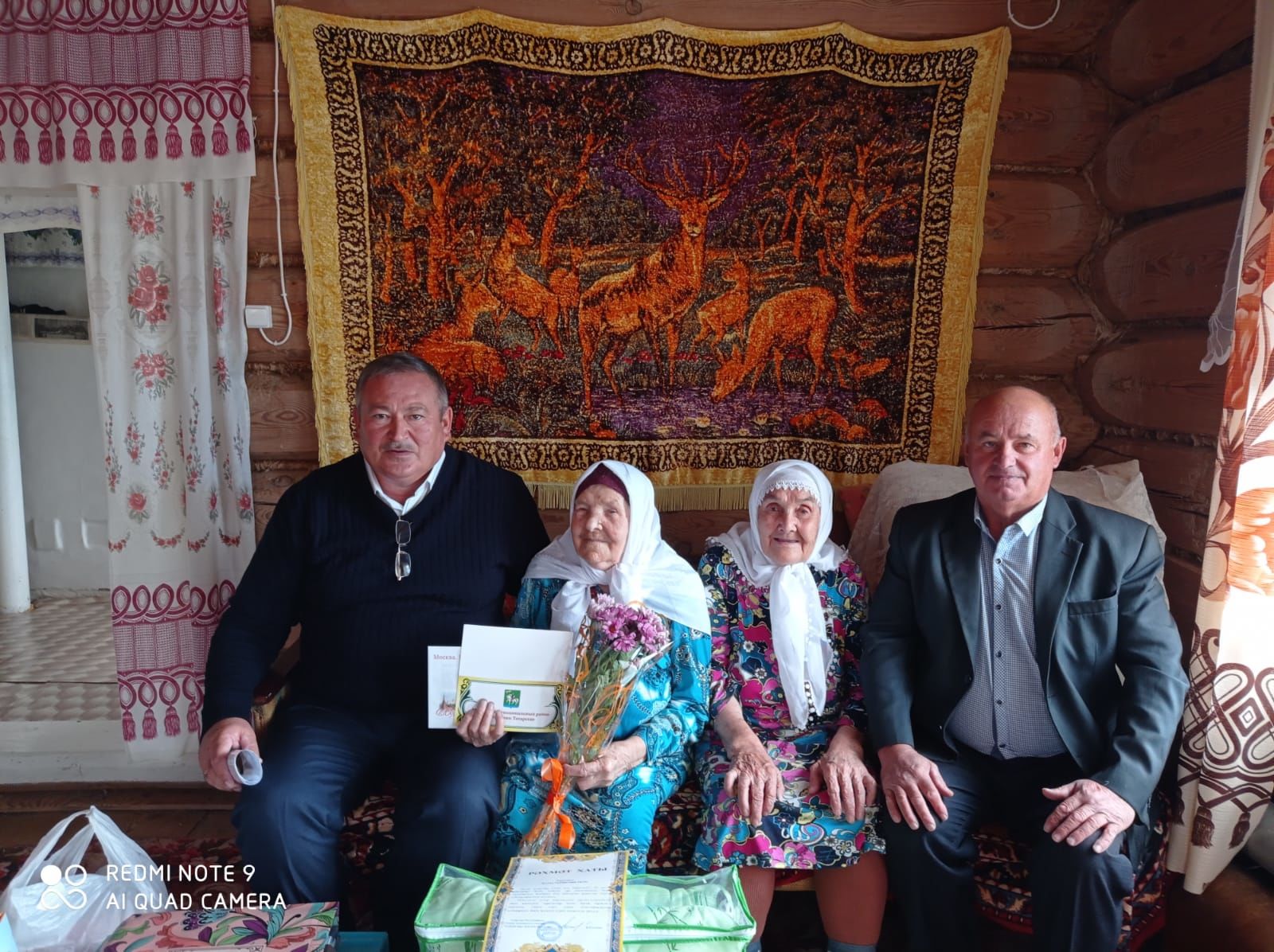 Старейшая жительница из Исенбаево отметила юбилей