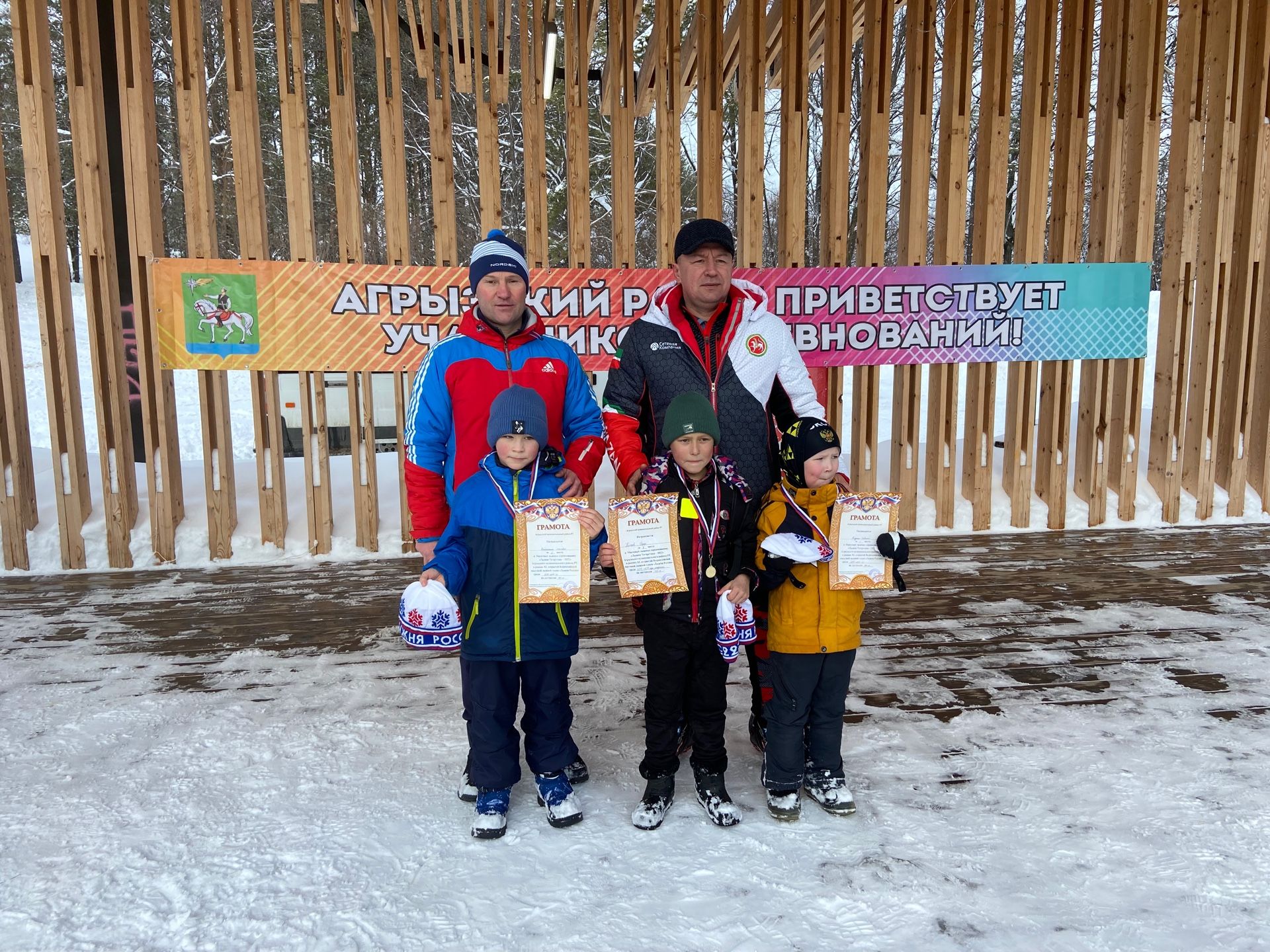 Абсолютные победители "Лыжни Татарстана-2022"