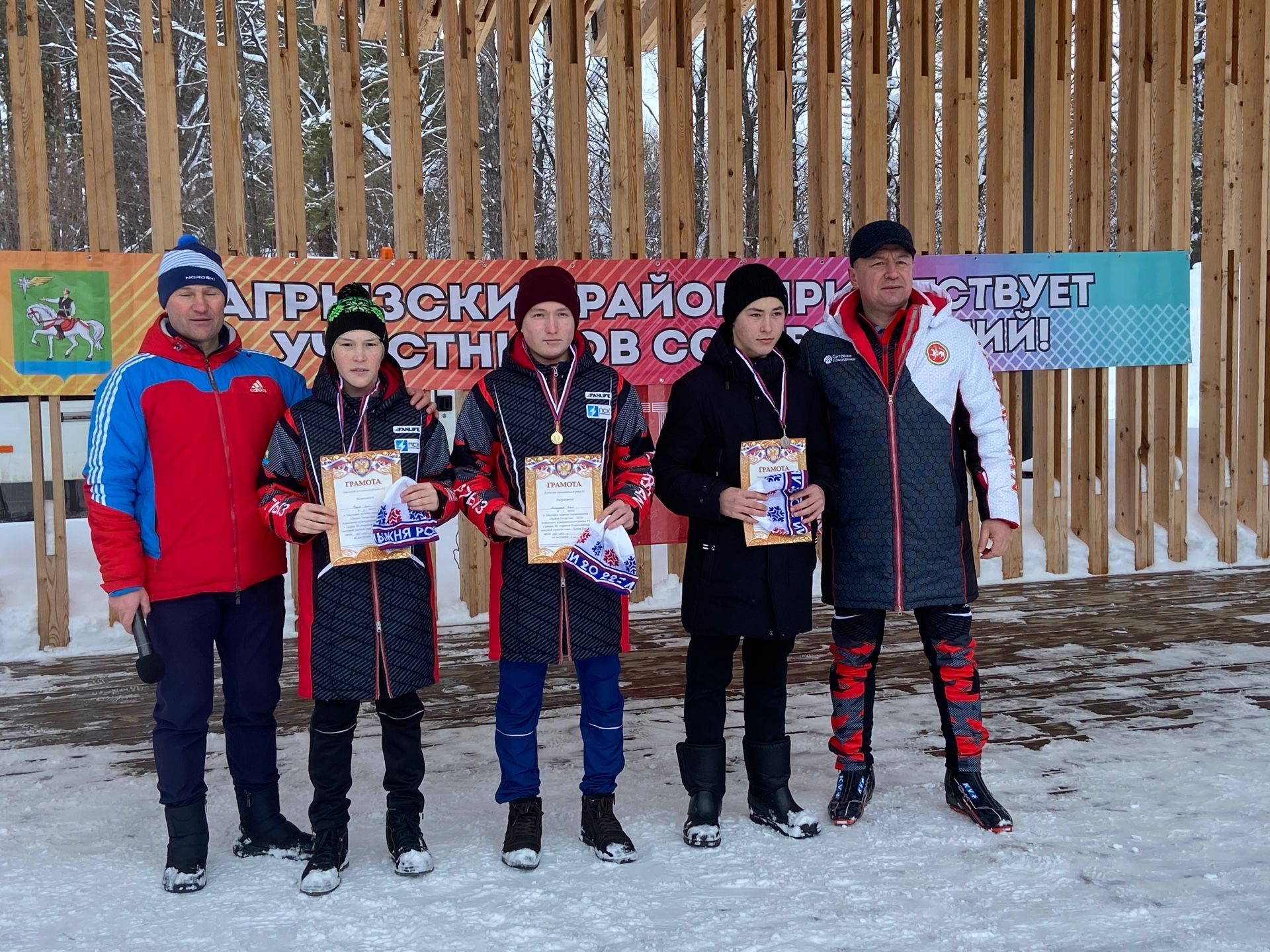 Абсолютные победители "Лыжни Татарстана-2022"