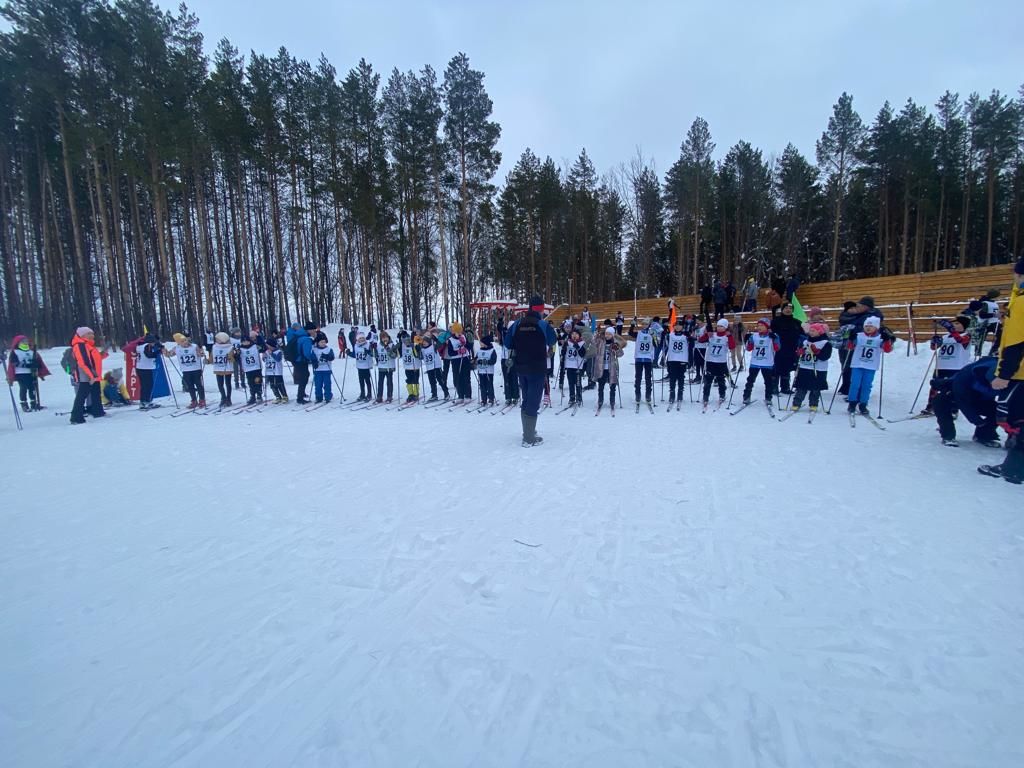 Учащиеся агрызских школ приняли участие в "Школьной лыжне"