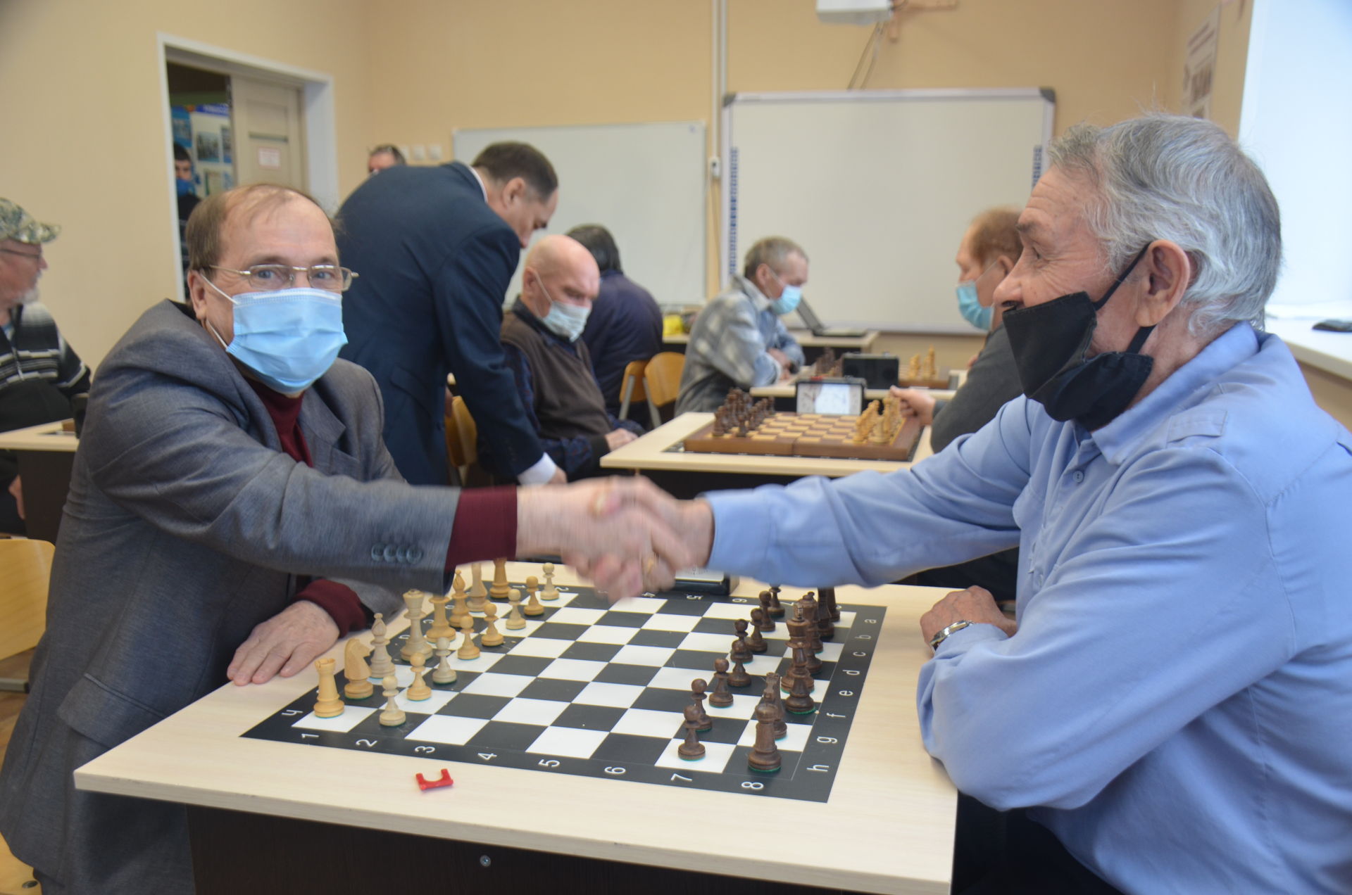 В Агрызе определились победители турнира по шахматам среди пенсионеров