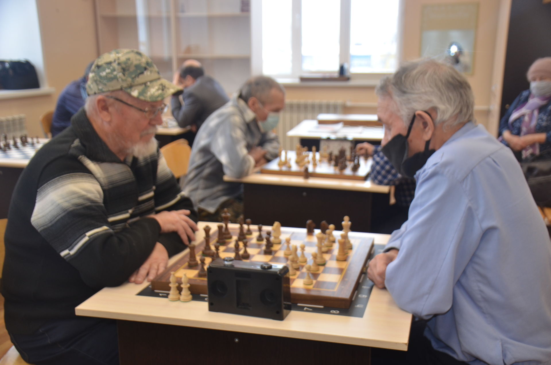 Әгерҗедә шахмат буенча турнирда җиңүче пенсионерлар билгеле