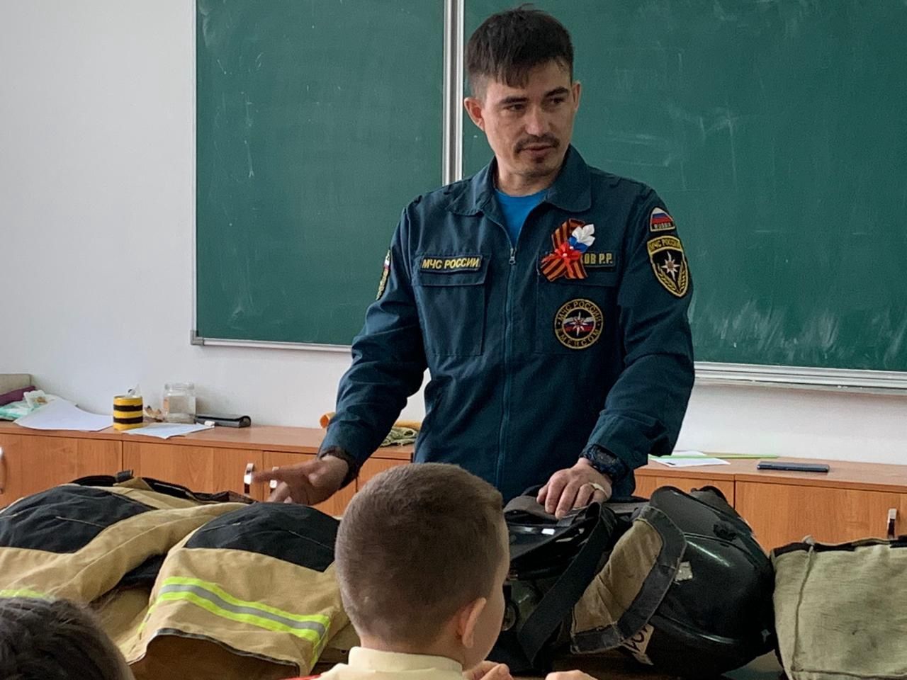 Школьников района научили действовать при угрозе возникновения ЧС