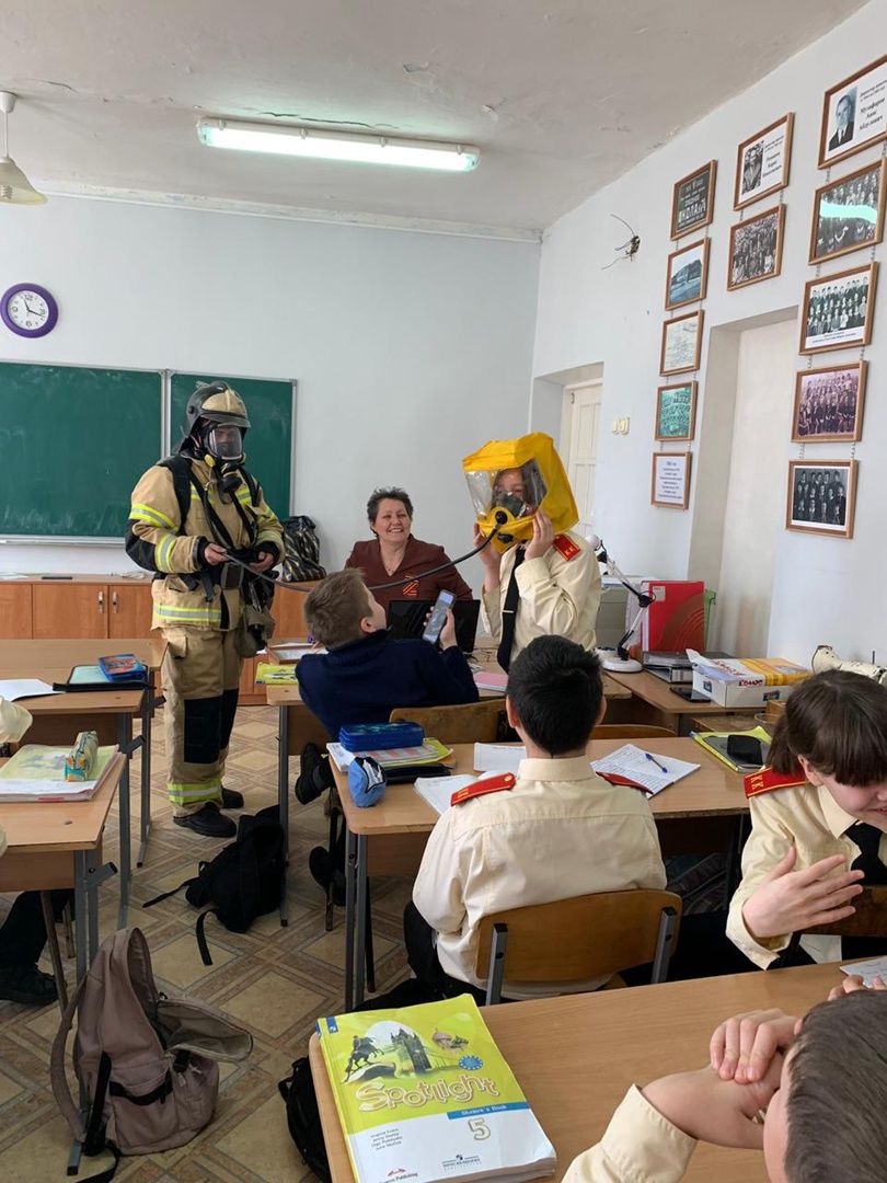 Школьников района научили действовать при угрозе возникновения ЧС