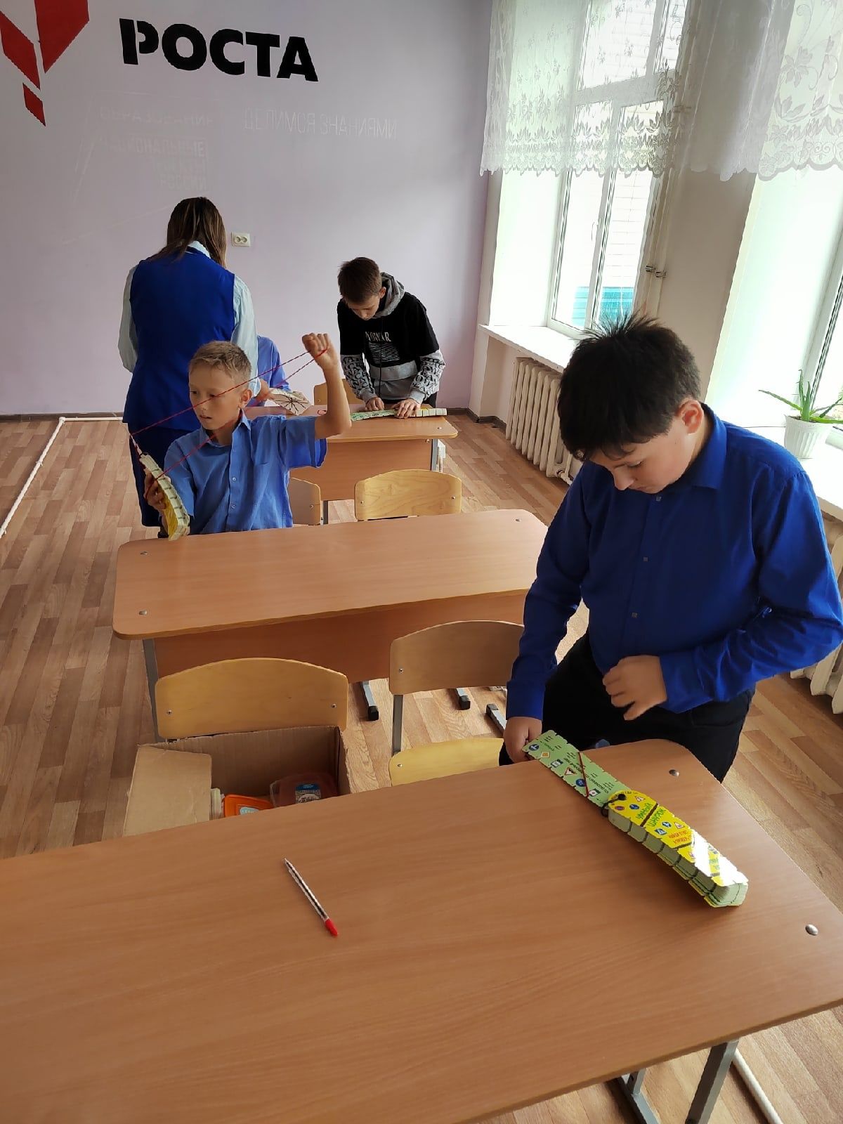В Исенбаевской школе провели квест «Осенний патруль»