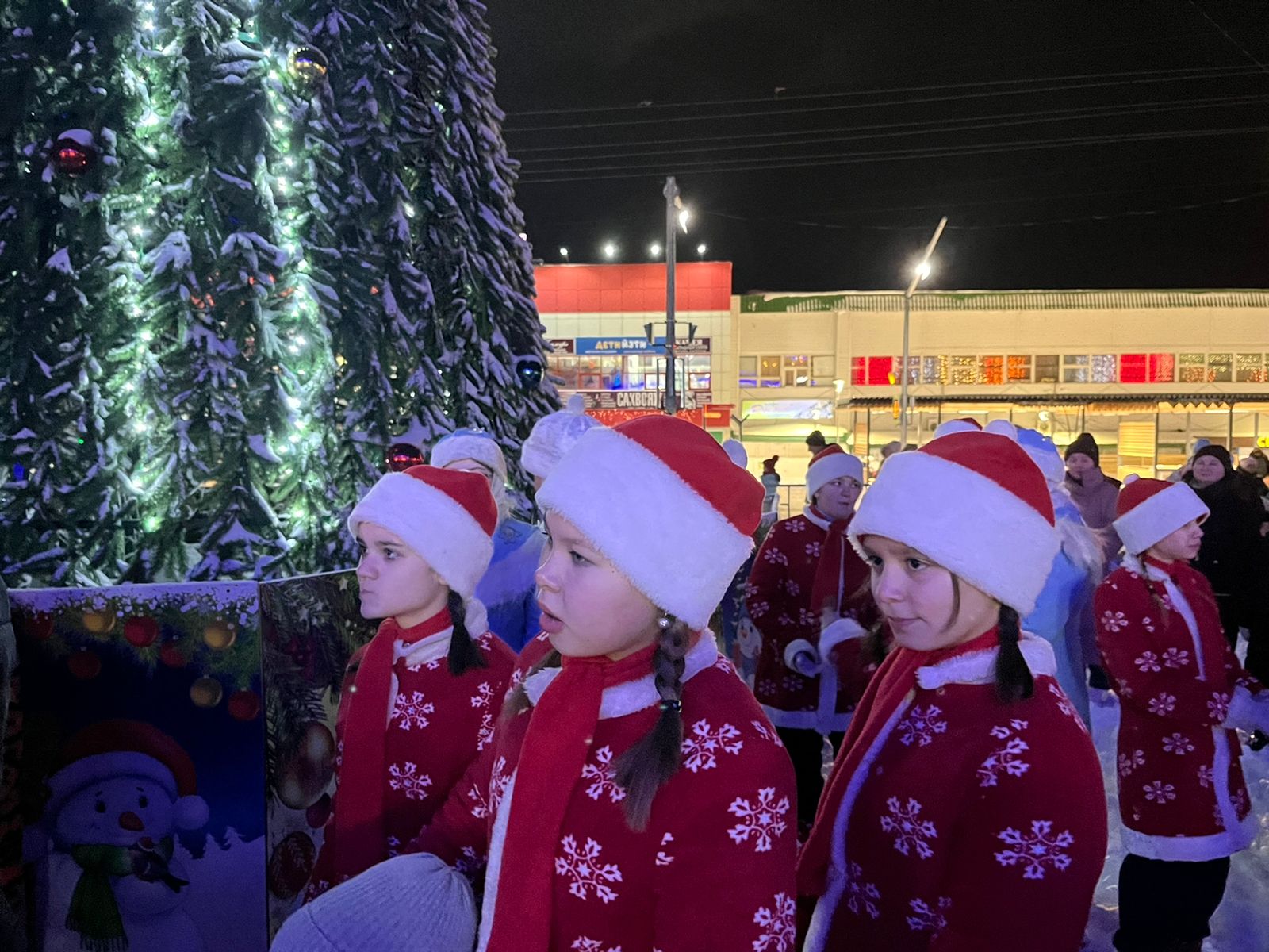 В Агрызе прошло новогоднее представление для детей