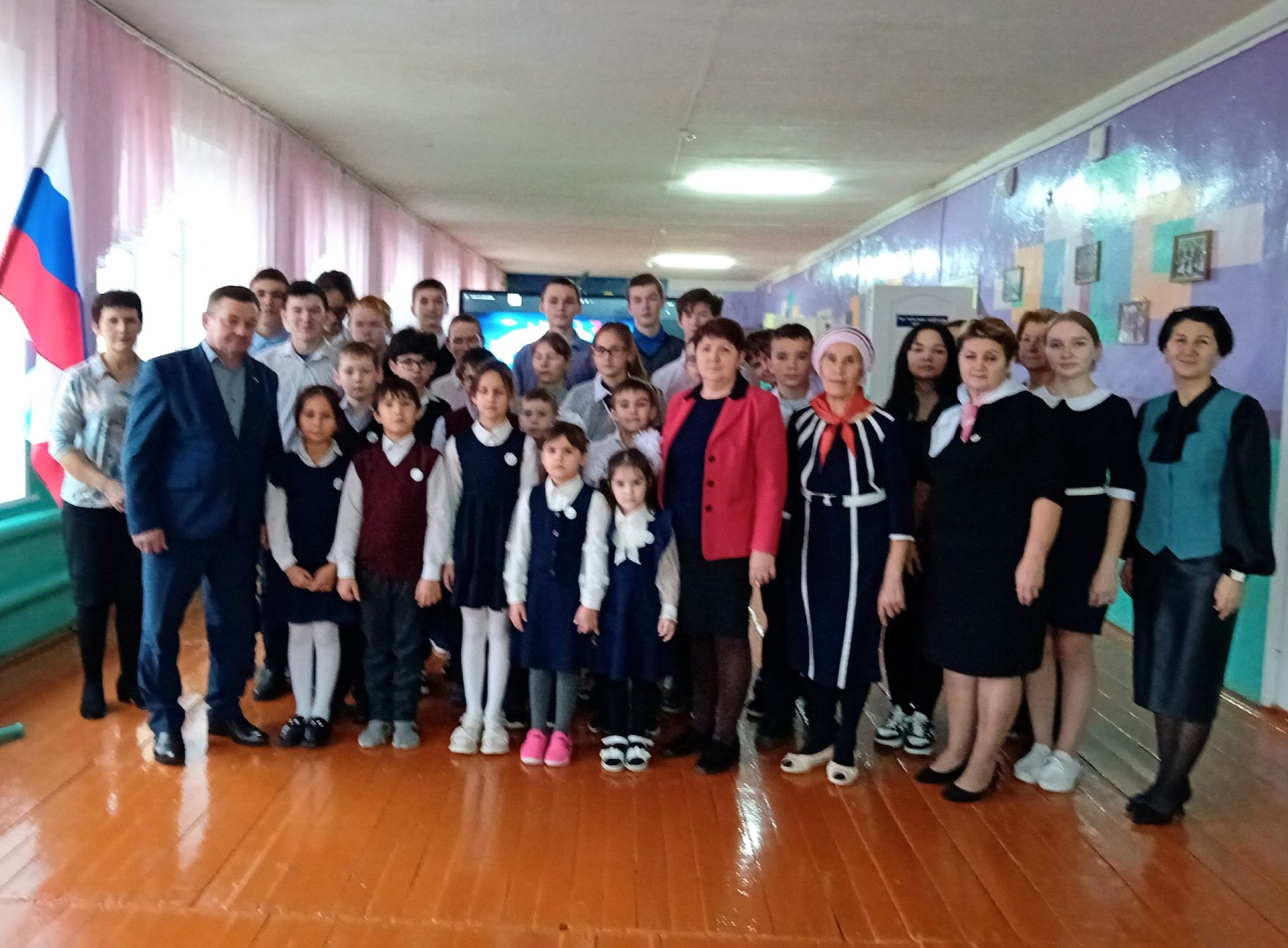 Учащихся Кадыбашской школы посвятили в «Орлята России»