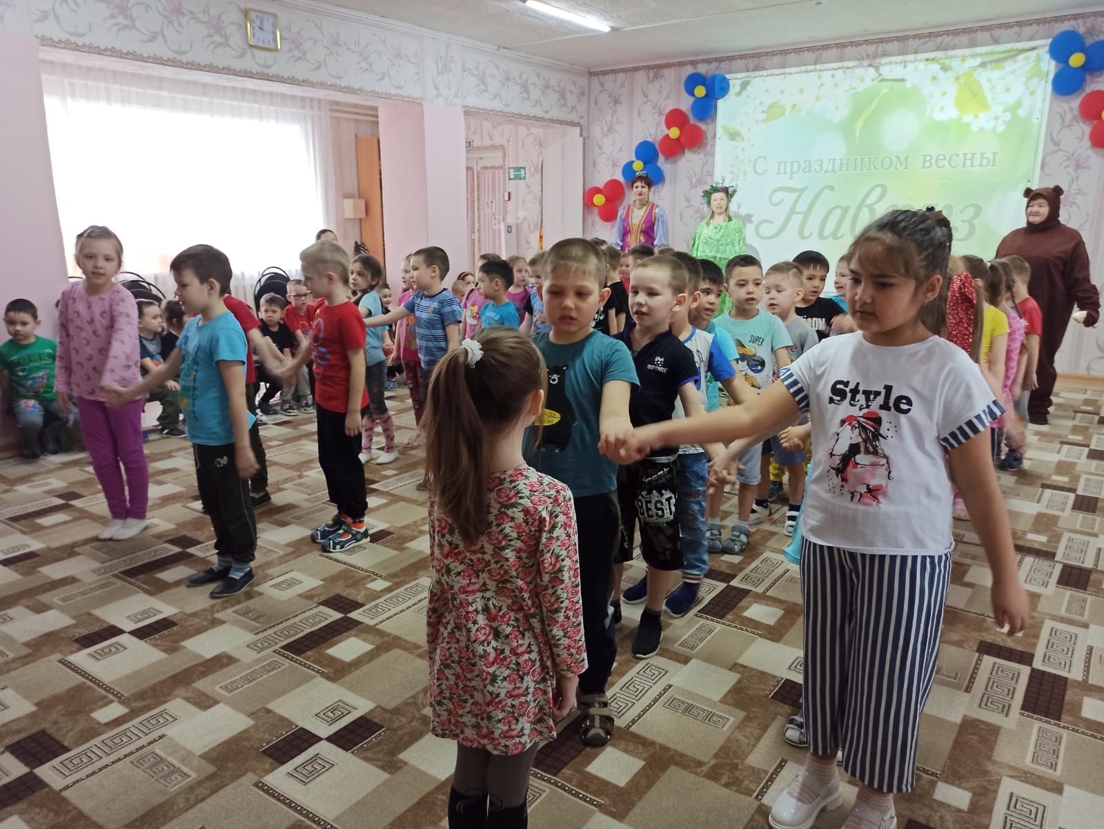 1нче санлы балалар бакчасында Нәүрүз узды