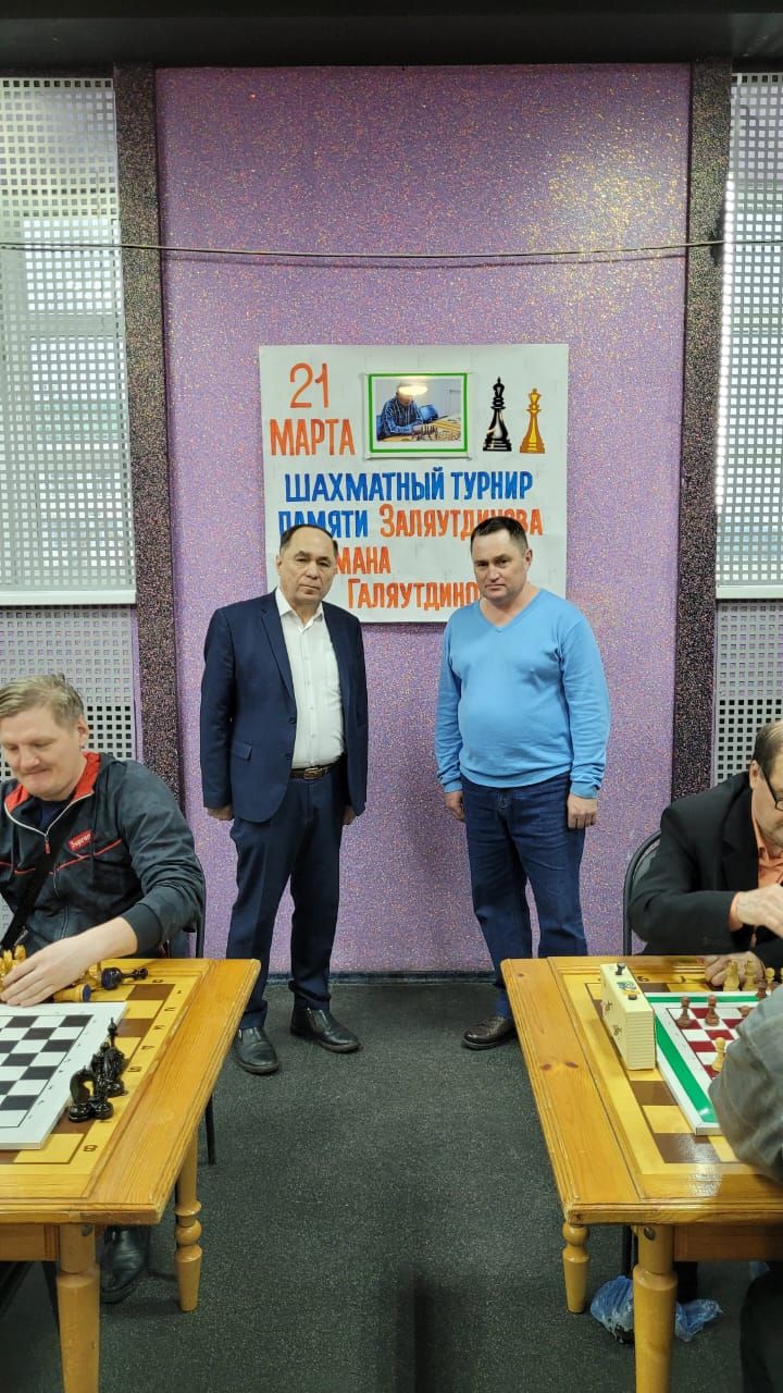 Әгерҗедә ветеран шахматчы хөрмәтенә турнир узды