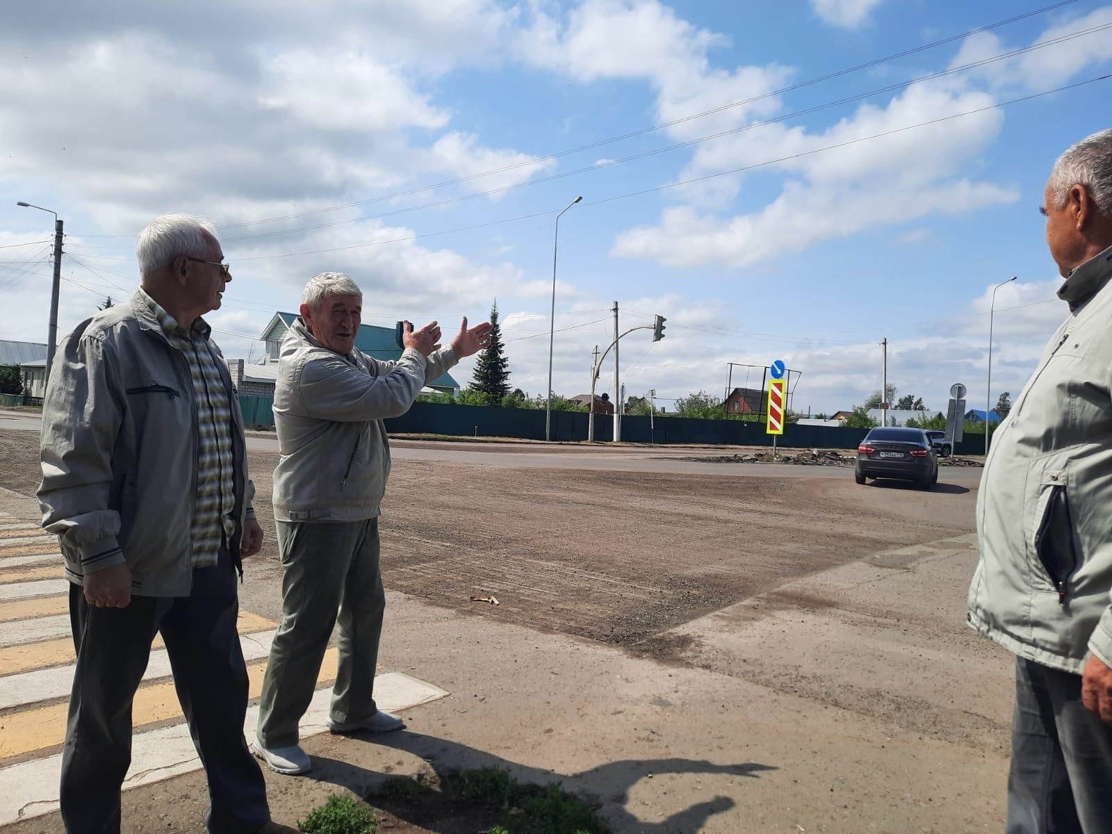 Общественный совет Агрызского района контролирует ход работ по улице Карла Маркса