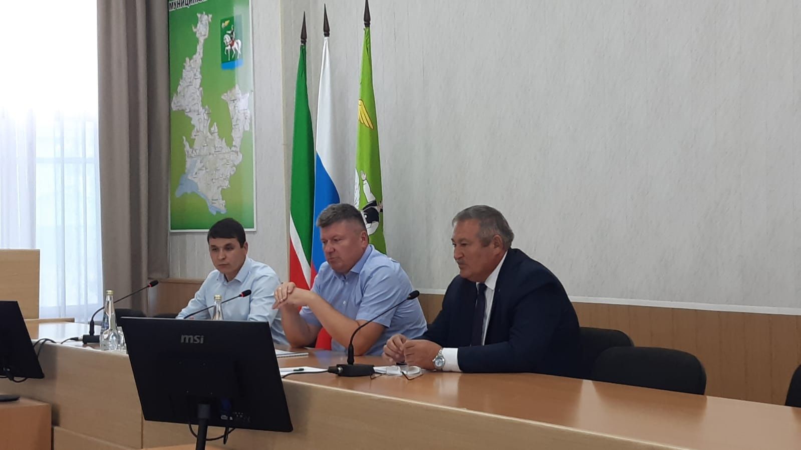 Агрыз посетил заместитель председателя Государственного комитета по тарифам РТ Дмитрий Сапожников