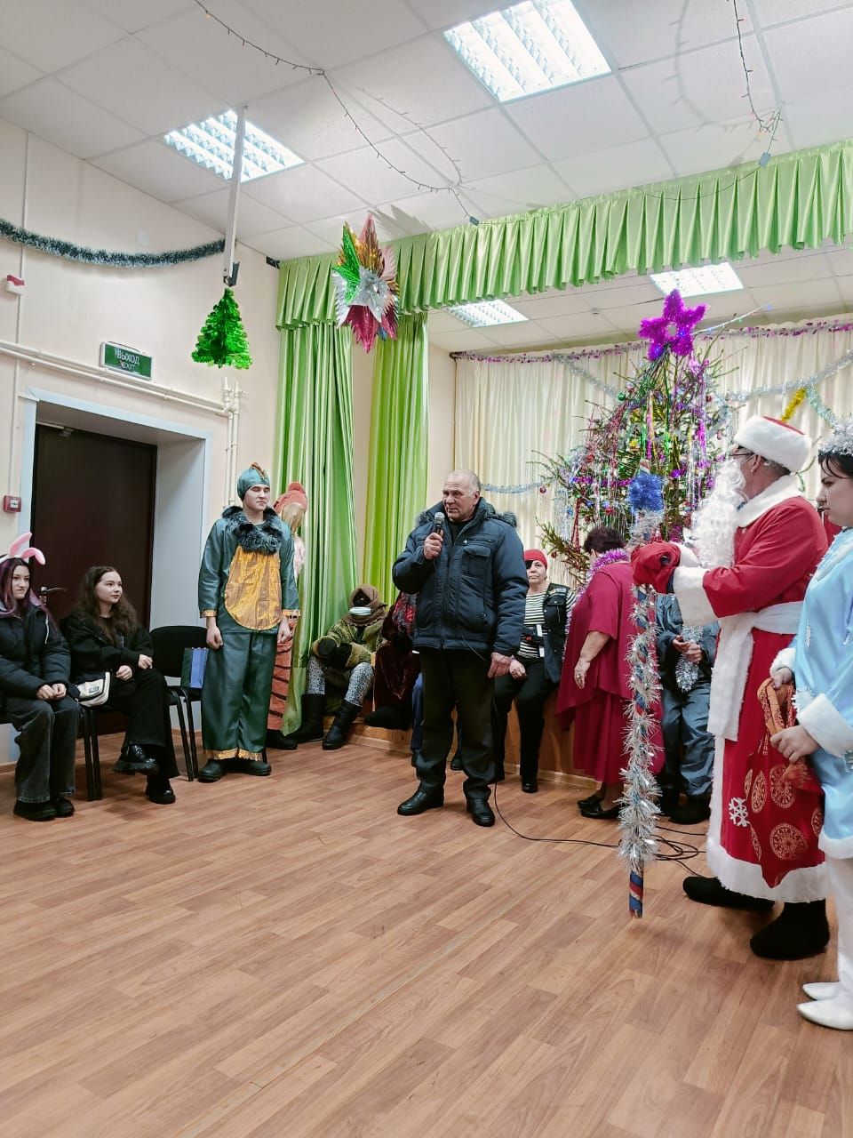 В селах Агрызского района проходят новогодние мероприятия (ФОТО)
