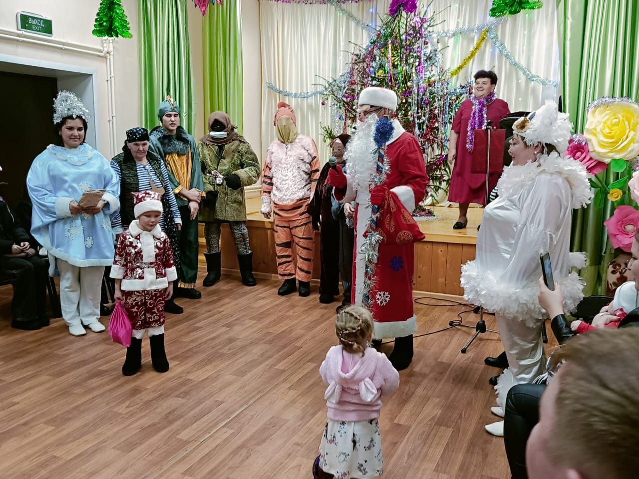 В селах Агрызского района проходят новогодние мероприятия (ФОТО)