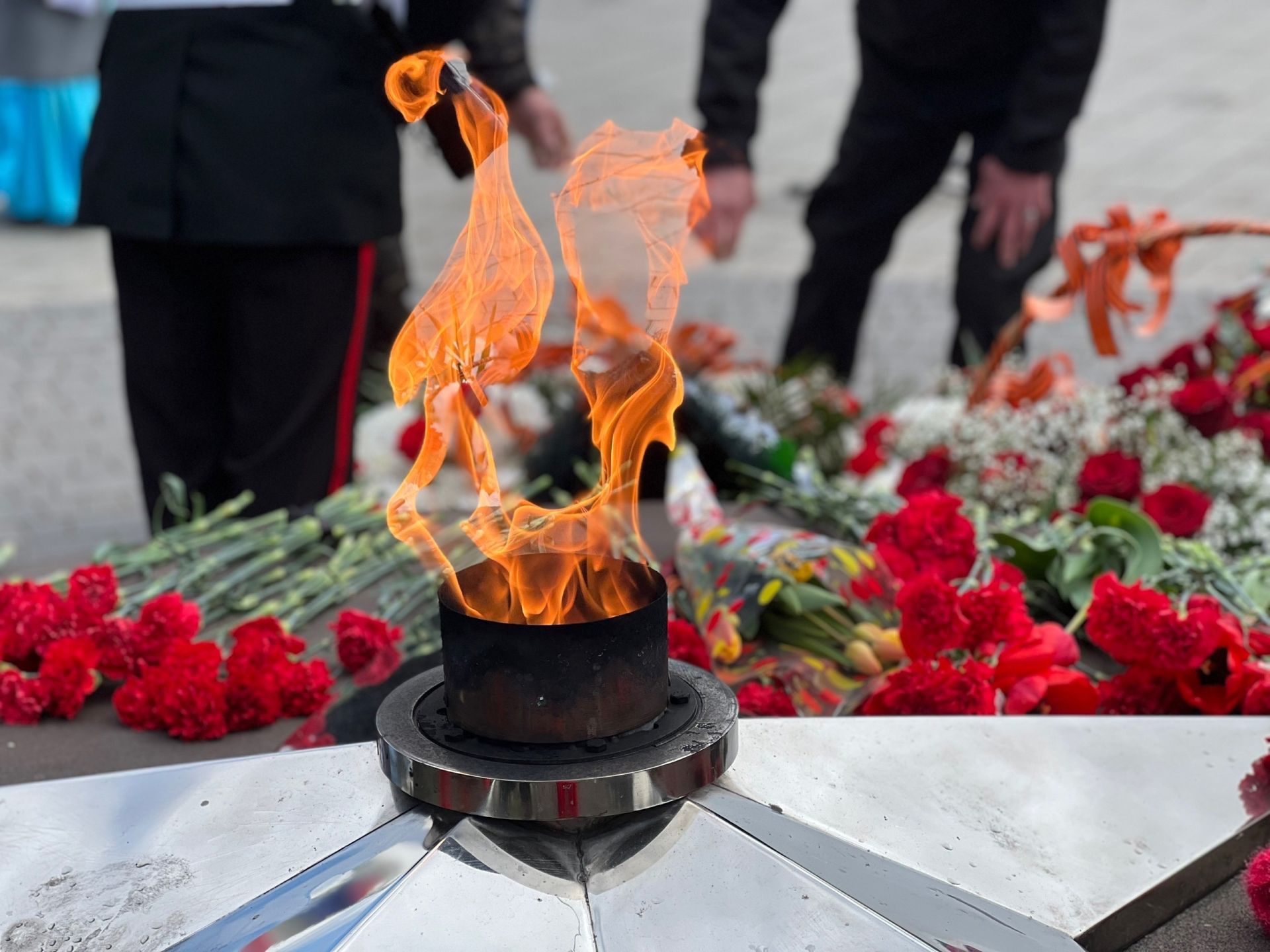 На торжественном митинге агрызцы почтили память погибших в годы Великой Отечественной войны