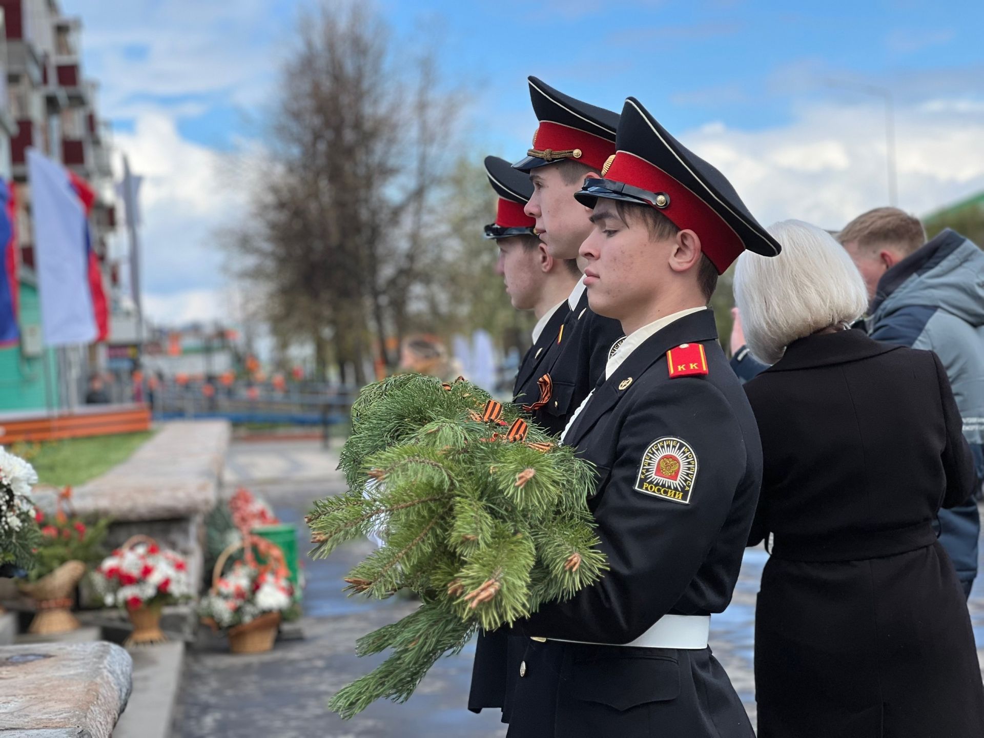 На торжественном митинге агрызцы почтили память погибших в годы Великой Отечественной войны