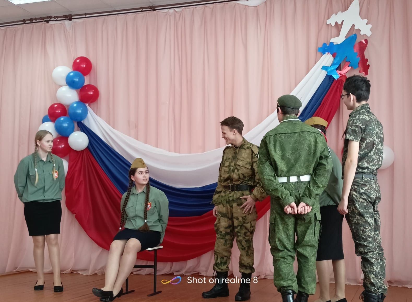 Кичкетаң мәктәбендә Ватанны саклаучылар көненә багышланган бәйрәм концерты узды
