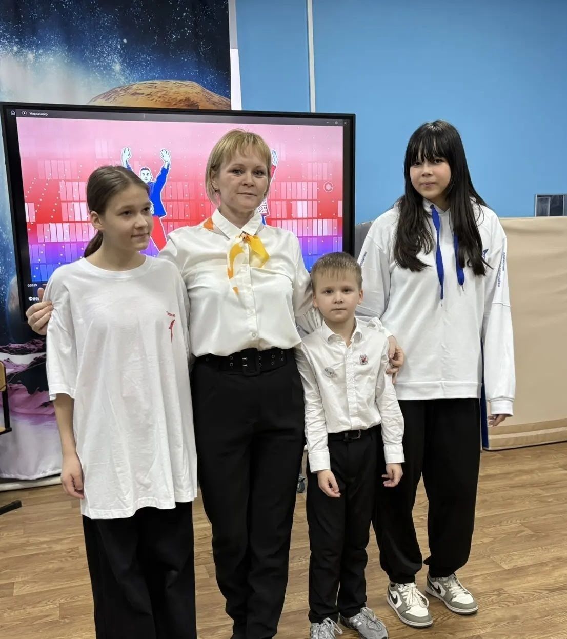 В Агрызской школе-интернате прошла церемония вступления в движение «Орлята России»