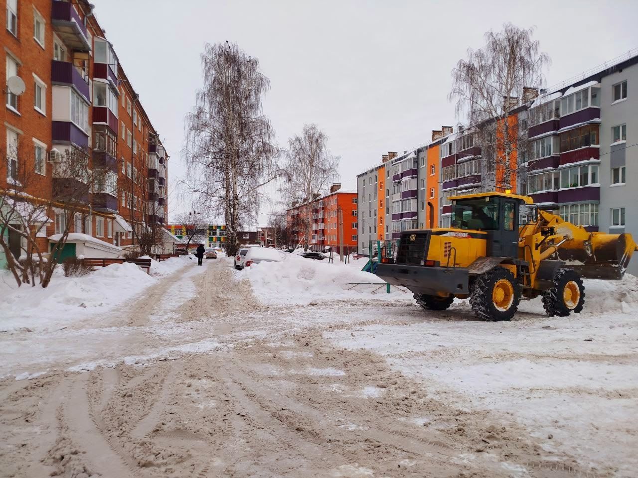 В Агрызском районе службы перешли на усиленный режим из-за непогоды