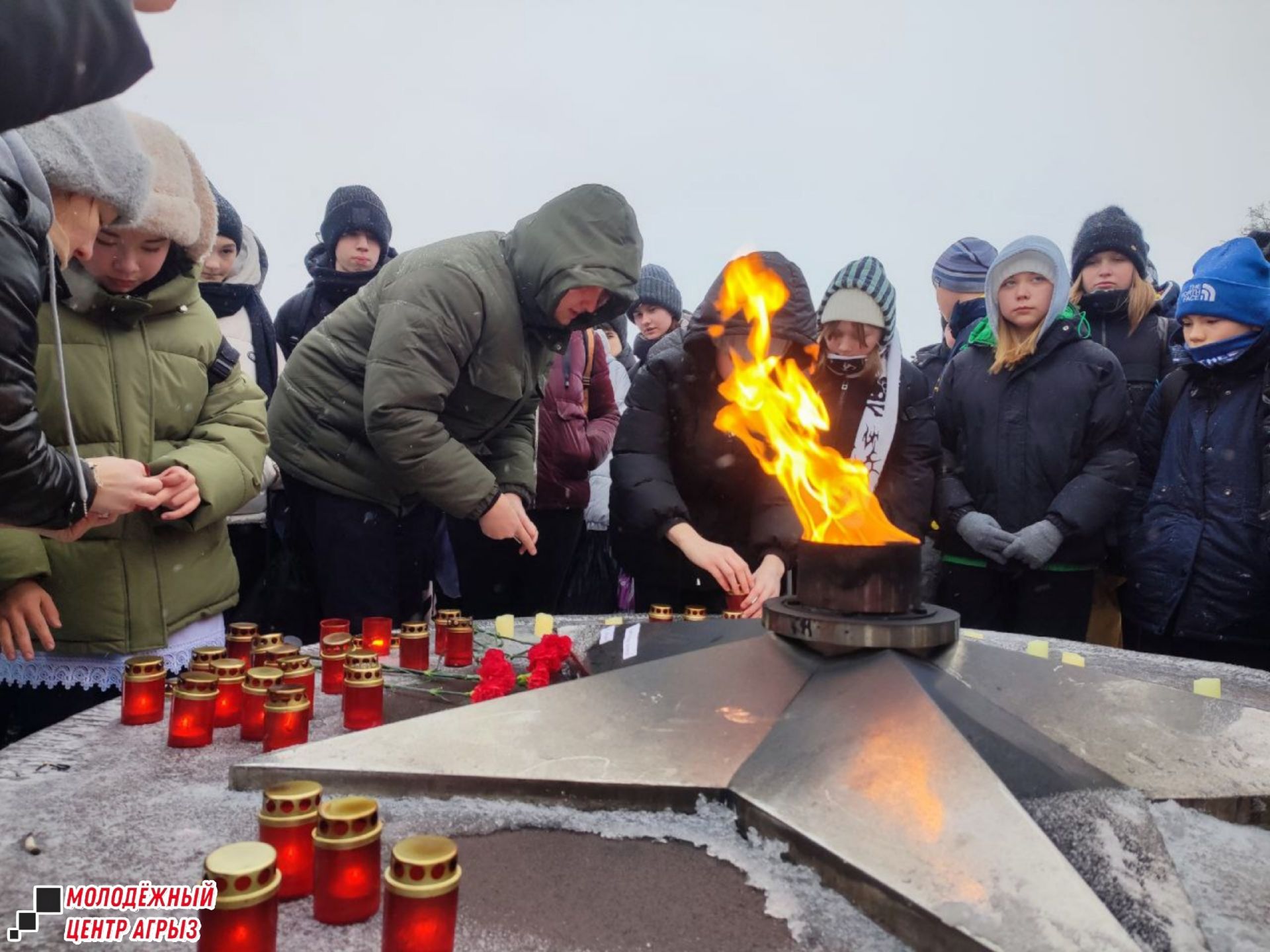 Акция «Свеча памяти»​ состоялась в Агрызе