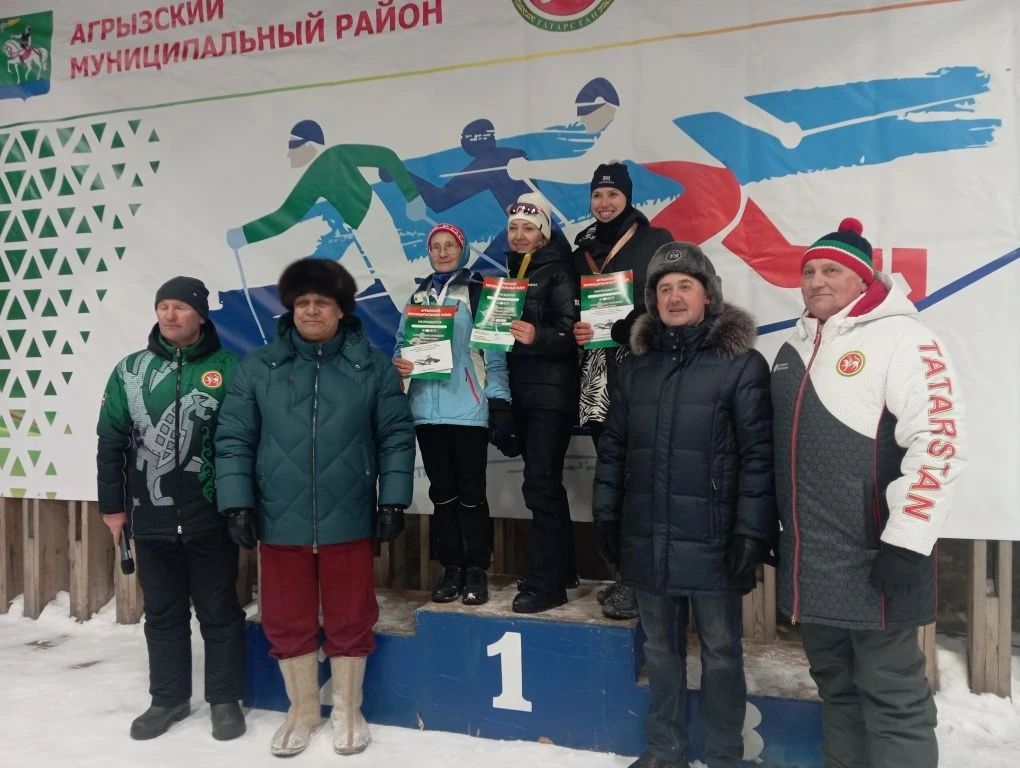 Агрызские лыжники заняли призовые места на  республиканской лыжной гонке АО «Сетевая компания»