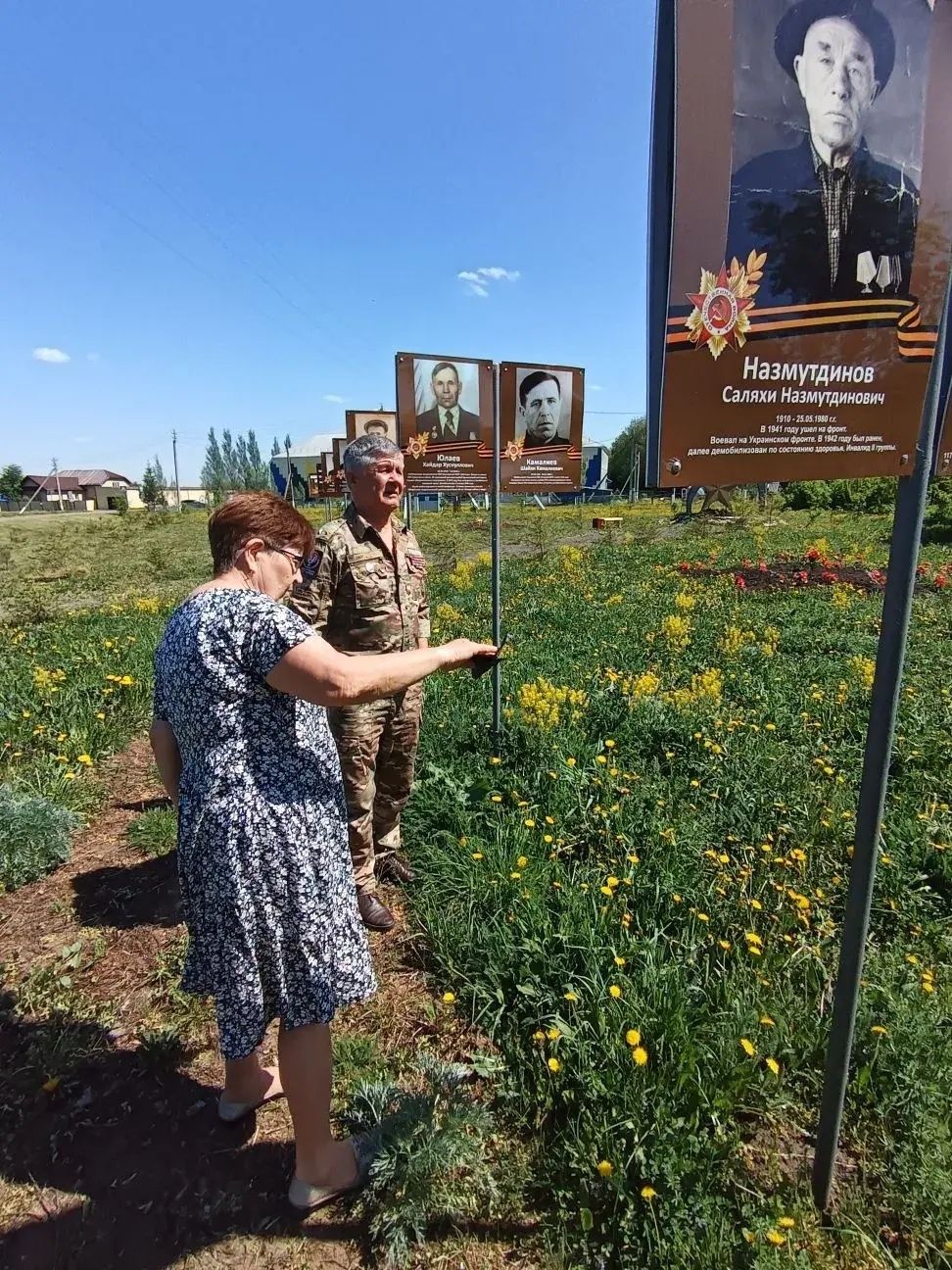 В Кучуковской школе прошла встреча с ветераном боевых действий Рашидом Муфтаховым