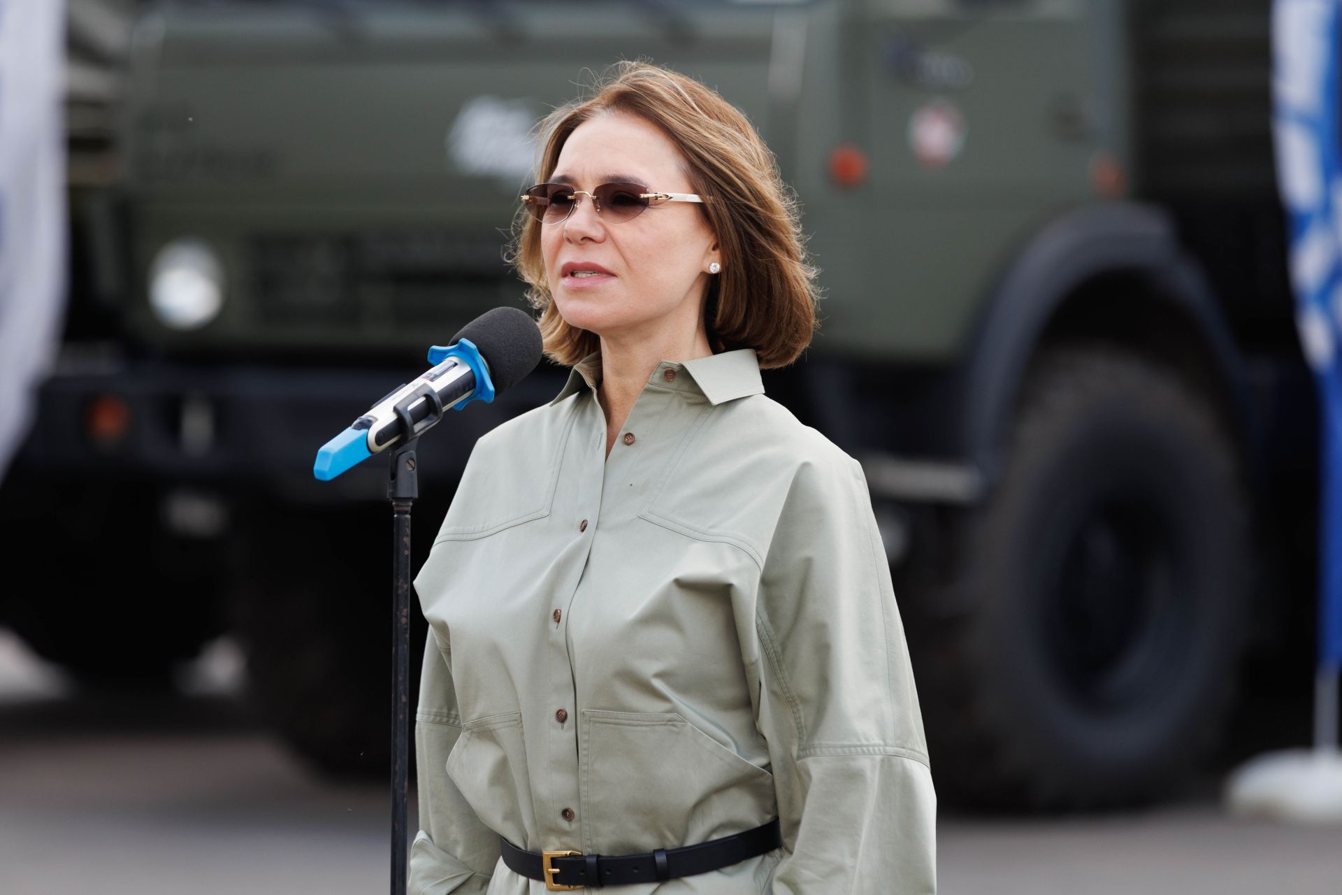 Альфия Когогина доставила очередной гуманитарный груз в зону СВО