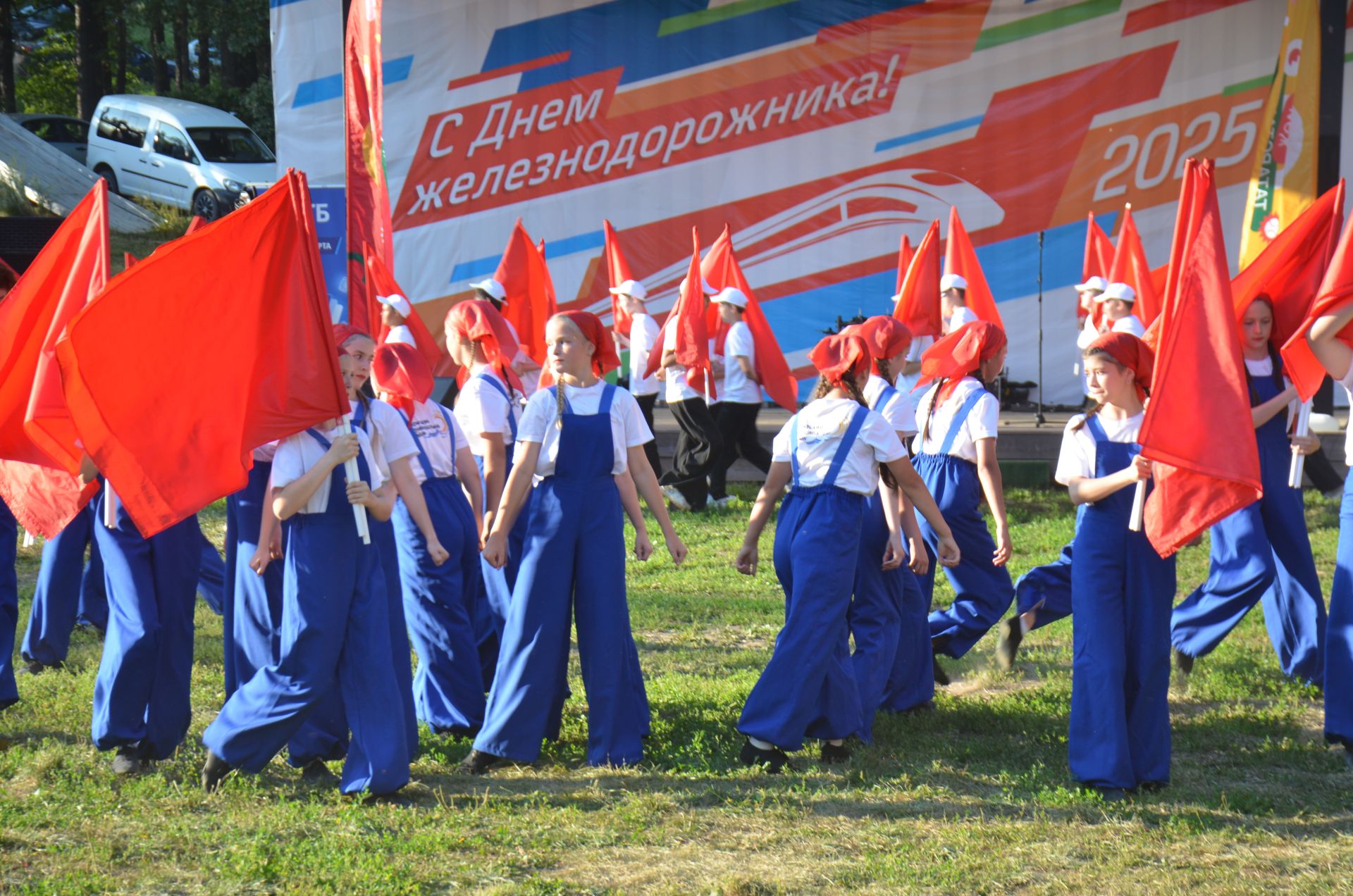 В Агрызе отметили День железнодорожника