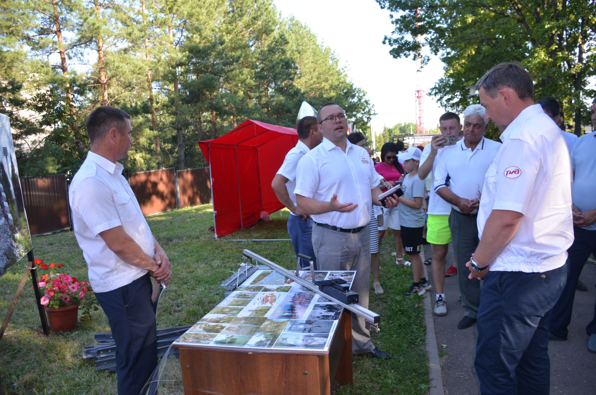 В Агрызе отметили День железнодорожника