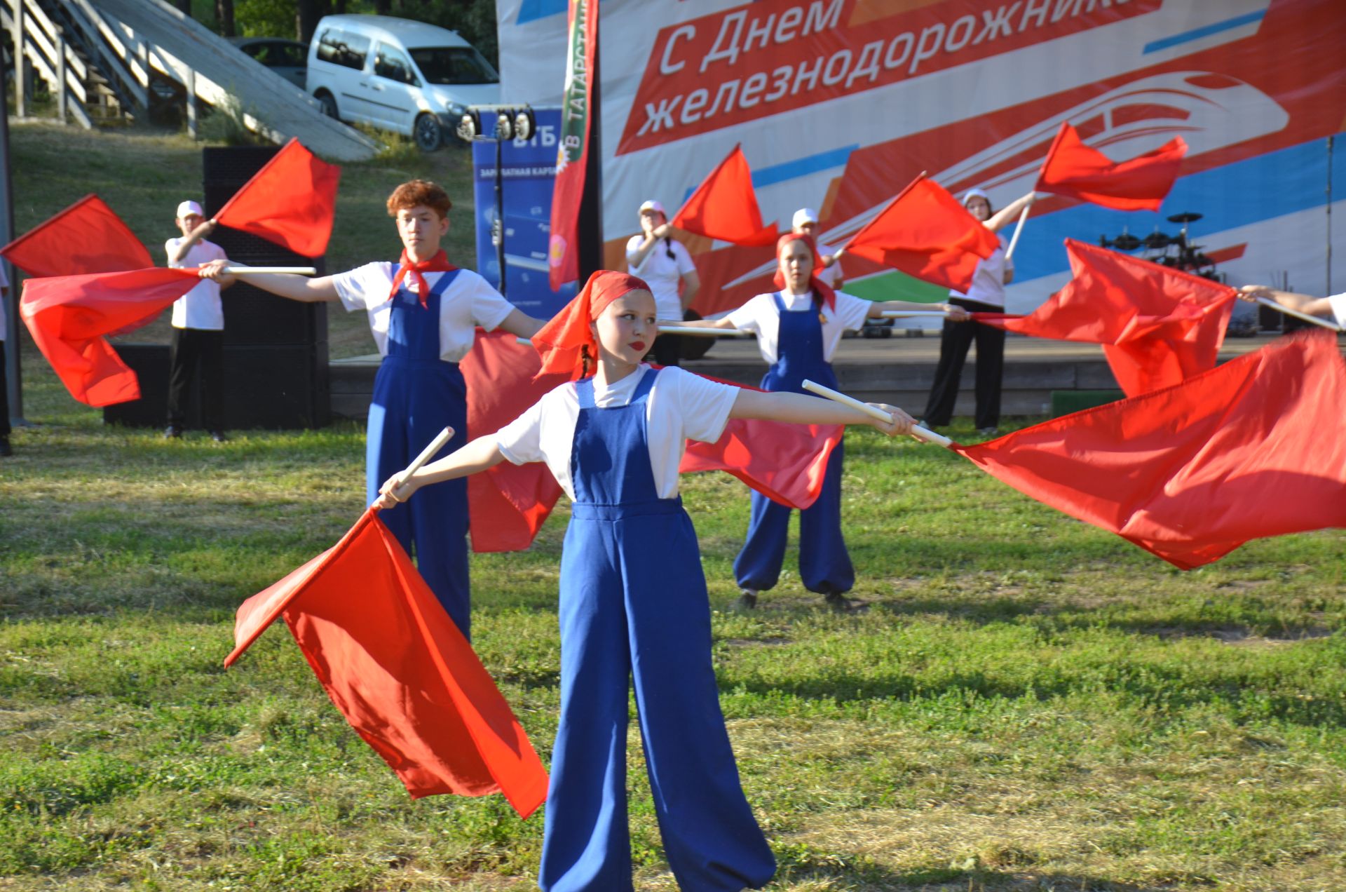 В Агрызе отметили День железнодорожника