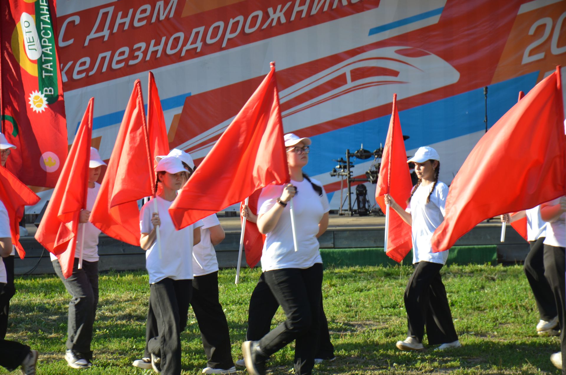 В Агрызе отметили День железнодорожника