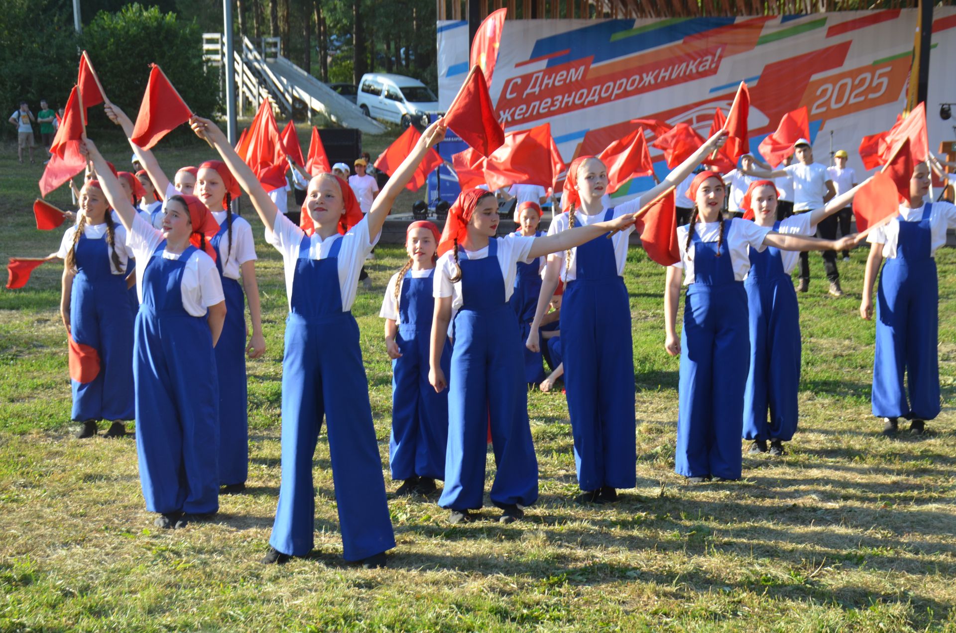 В Агрызе отметили День железнодорожника