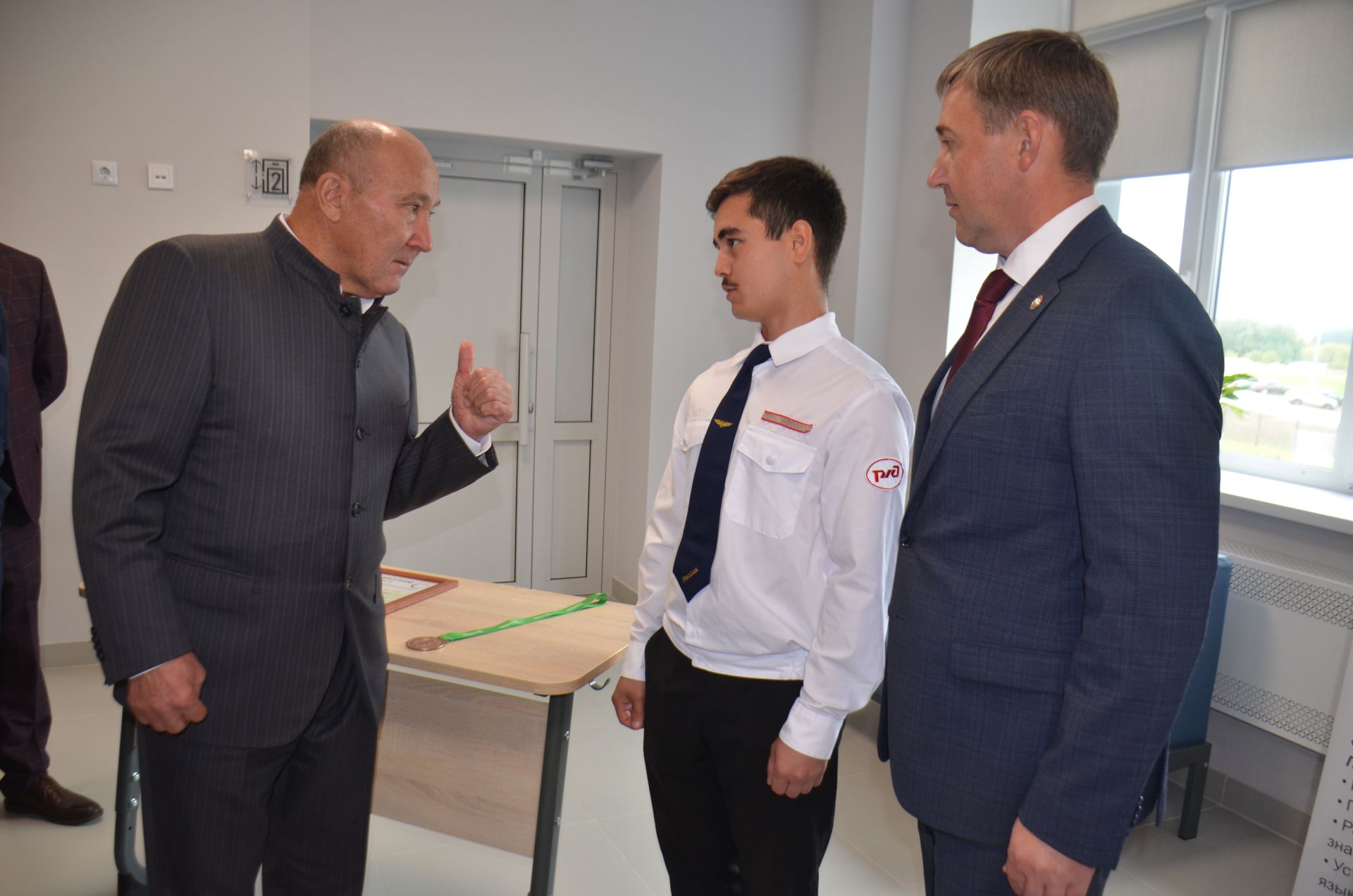 В Агрызе открылась новая гимназия №1 имени Асафа Абдрахманова