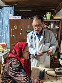 Здоровье на дому: в Шаршаде прошла выездная диспансеризация для маломобильных жителей