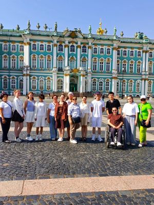 Учащиеся из Исенбаевской школы посетили Санкт-Петербург