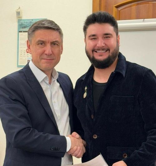 Руслан Кираметдинов зур шатлыгы белән уртаклаша
