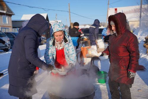 Агрызцы достойно соревновались в Рождественских гонках в Орлово