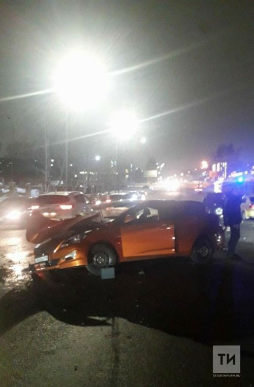 Массовое ДТП произошло в Татарстане